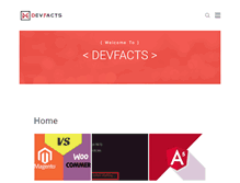 Tablet Screenshot of devfacts.com